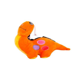 7-inch Plush Dinosaur - Orange